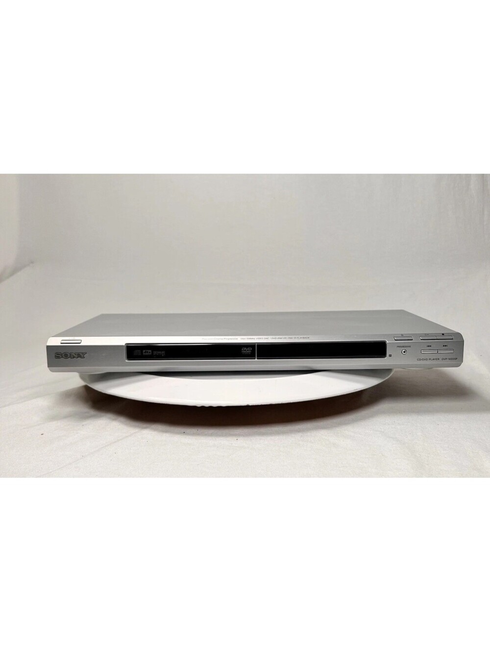 Sony DVP-NS55P DVD Player Dolby Digital Silver CD/DVD 480p DVD±R/RW